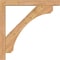 Ekena Millwork Legacy Block Smooth Bracket w/ Offset Brace, Western Red Cedar, 5 1/2"W x 40"D x 40"H BKT0604X40X40LEC05SWR - alternate 3